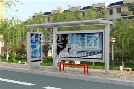 [24.6.18]山东省某市定制款不锈钢公交候车亭项目发货